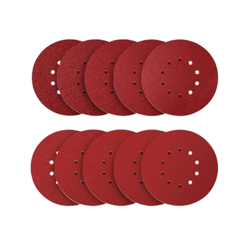 KUPA DELİKLİ CIRT ZIMPARA 230 mm 180 KUM ( 10 DELİKLİ ) / 100